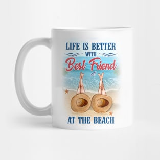 Best Friend At The Beach Mug